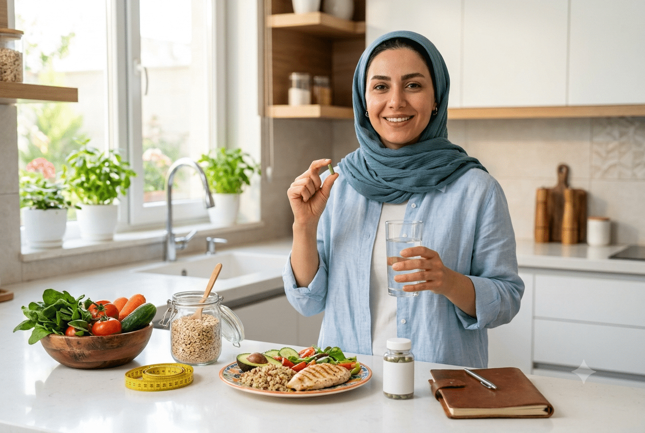 قرص نیچرفیت چند کیلو لاغر می کند؟ 4 لاغری با کپسول نیچرفیت