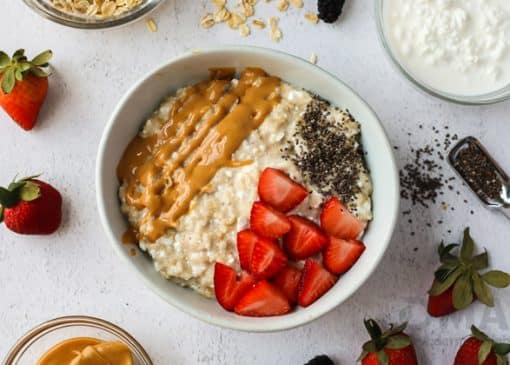 طرز تهیه اوتمیل برای لاغری