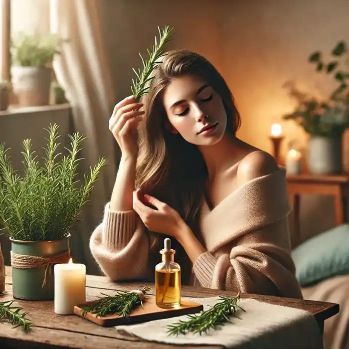 معجزه روغن رزماری برای ریزش مو
