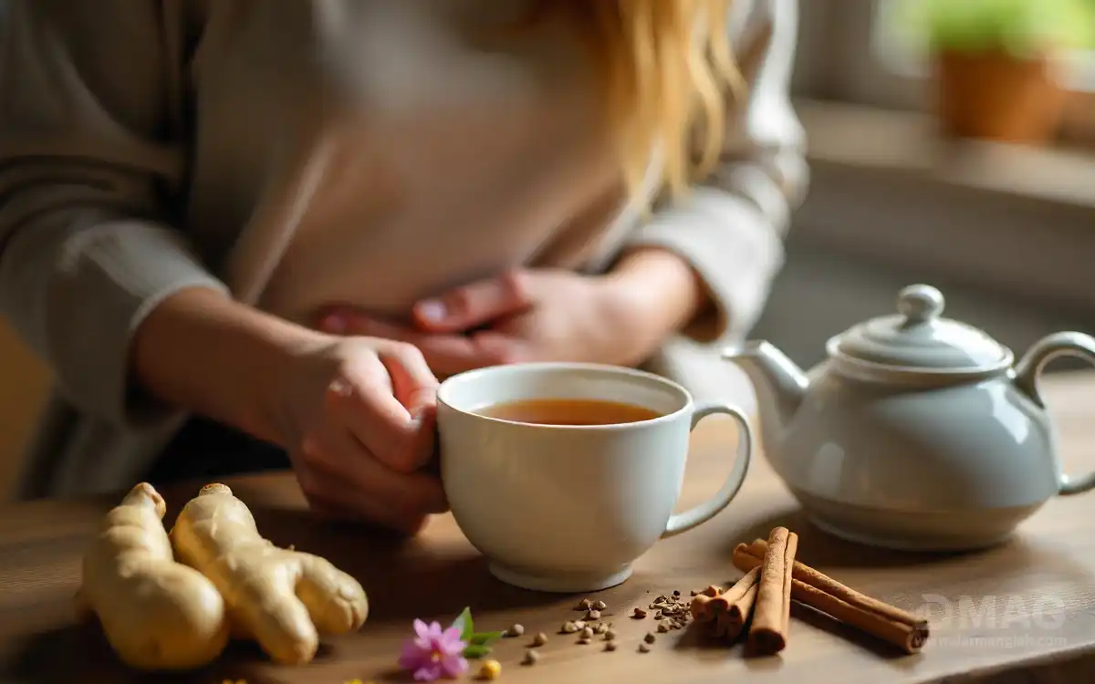 دمنوش برای درد قاعدگی