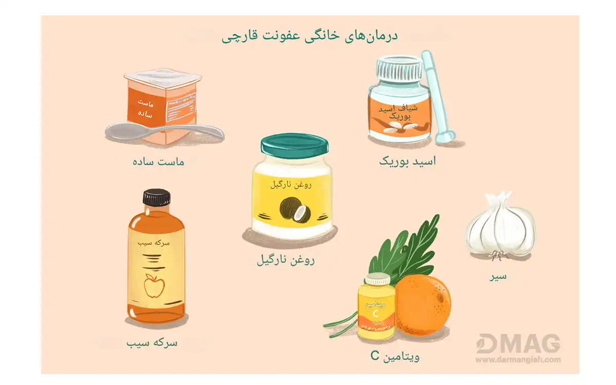 درمان گیاهی عفونت پنیری واژن