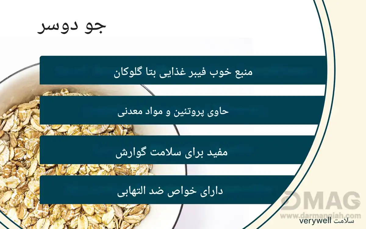 جو دوسر؛ جامعترین راهنمای علمی یولاف (Avena sativa) 3 خواص جو دوسر