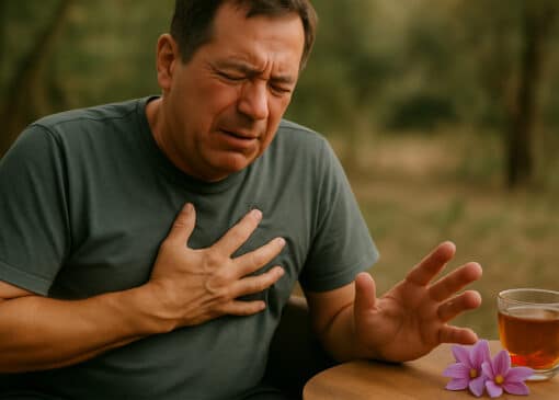 تاثیر زعفران بر تپش قلب