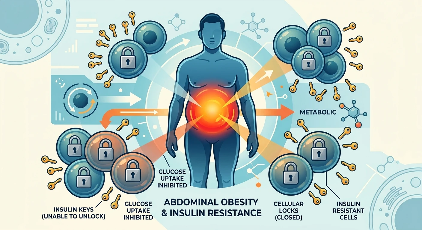 چرا مقاومت به انسولین سبب چاقی می‌شود؟