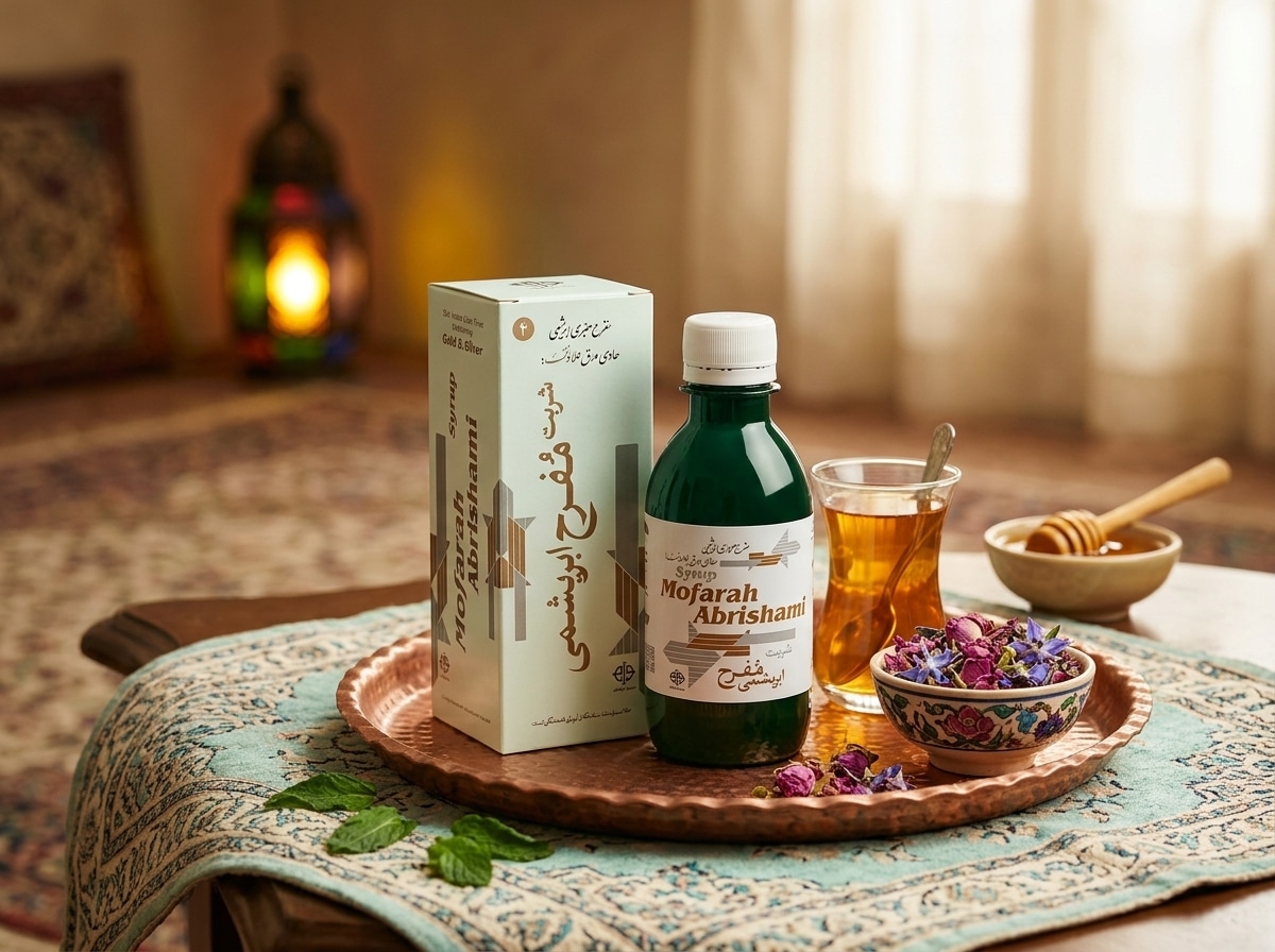 شربت مفرح ابریشمی فراطب داروی طب سنتی برای افسردگی