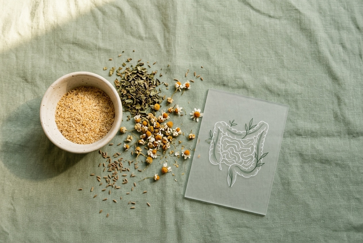 داروی گیاهی سندروم روده تحریک‌پذیر | راهنمای انتخاب برای IBS-C و IBS-D