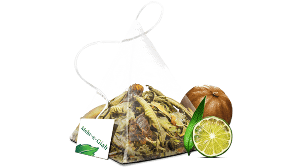 دمنوش لیمو مهرگیاه