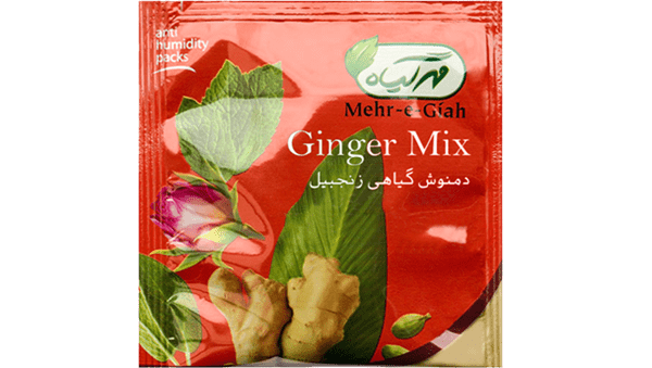 دمنوش زنجبیل مهرگیاه