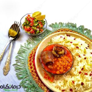 قیمه زعفرانی