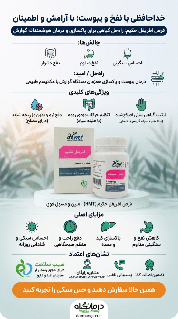 اطریفل حکیم ملین و مسهل