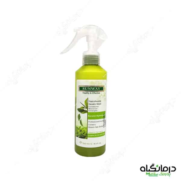 ماسک کراتینه دوفاز سان وی مو روغن درخت چای