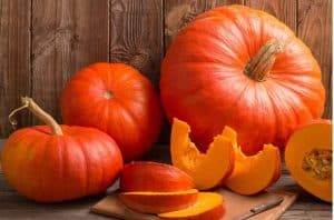 میوهای نارنجی کدو حلوایی