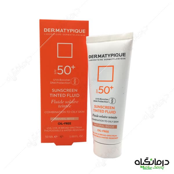 ضد آفتاب رنگی پوست چرب 50 درماتیپیک