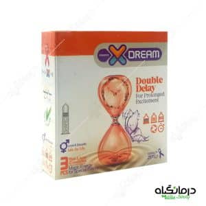 کاندوم ایکس دریم مدل تاخیری مضاعف 3 عددی