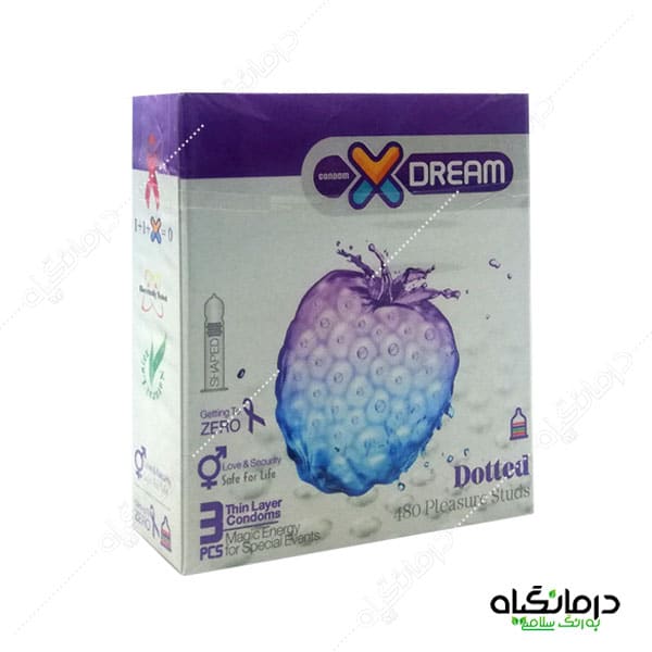 کاندوم ایکس دریم مدل خاردار 3 عددی