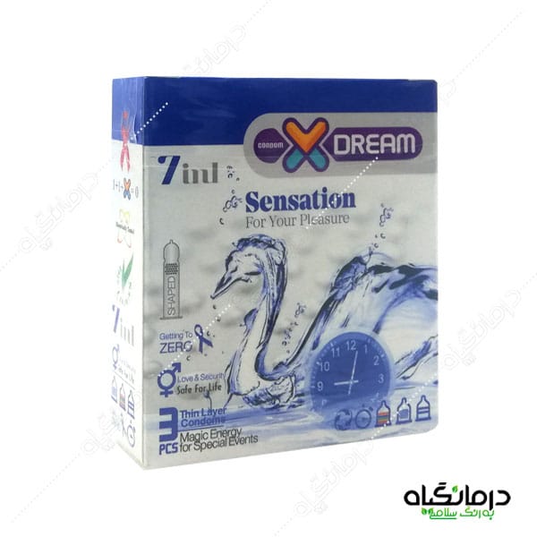 کاندوم ایکس دریم مدل حساس 3 عددی