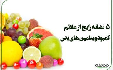 Lack of vitamins in the body
