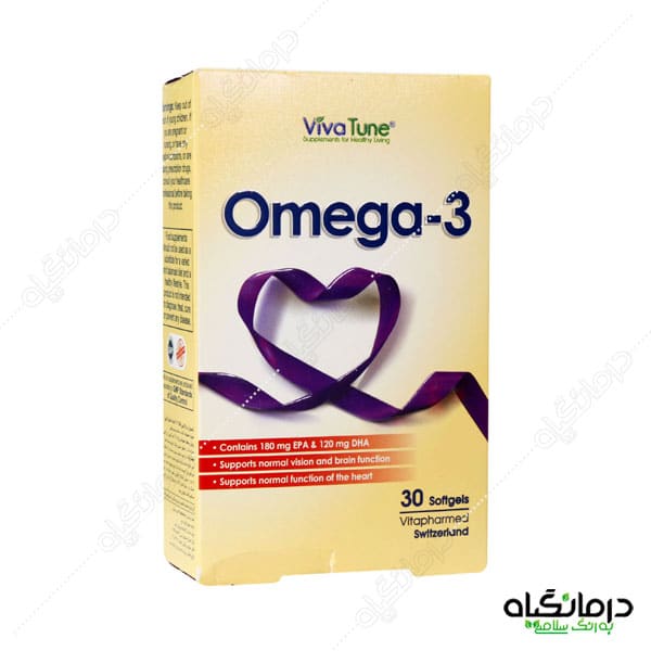 کپسول ژلاتینی امگا 3 ویواتیون